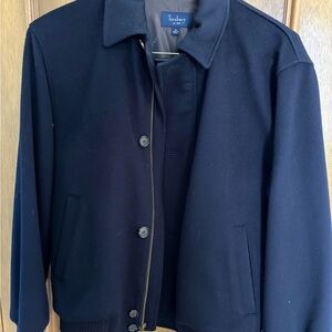 Men's Classic Navy Bomber Jacket
